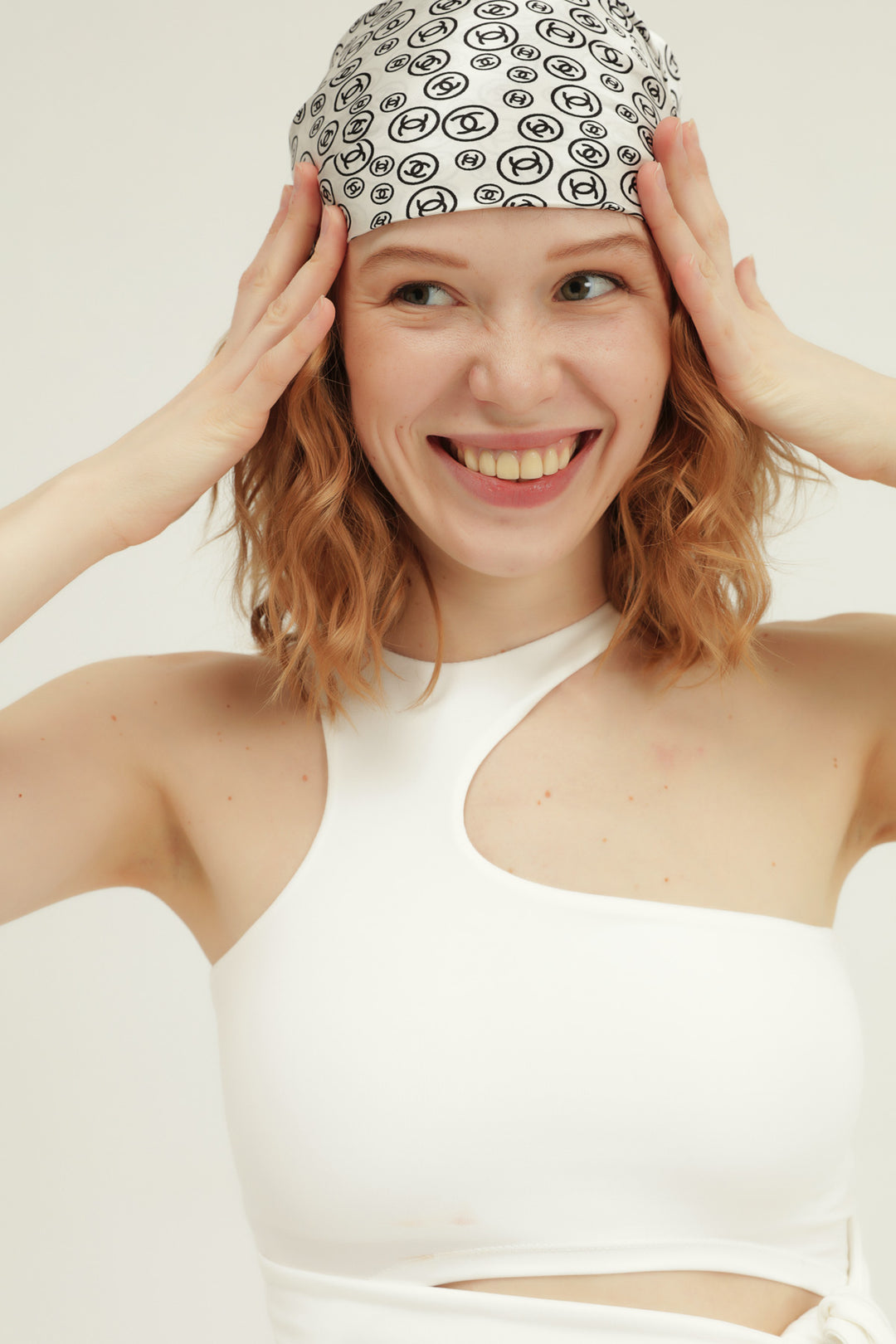 Decollete Detailed Tie Blouse White