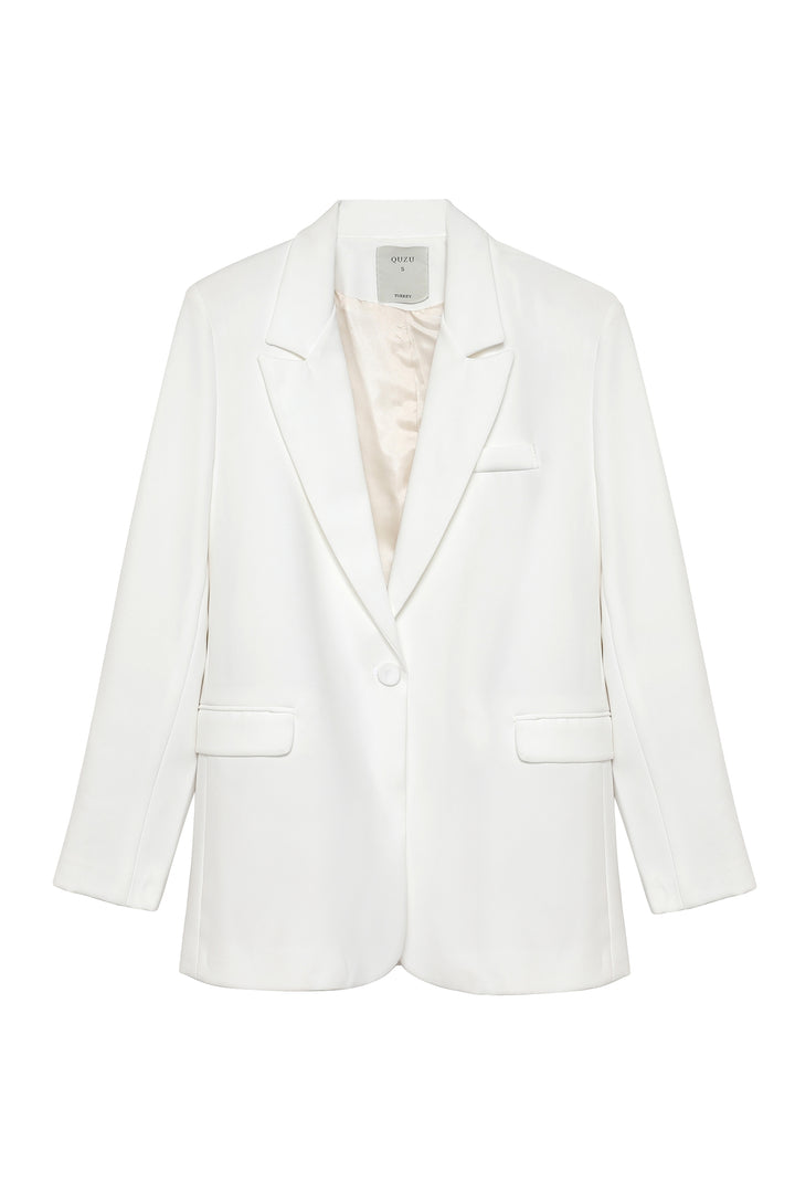 Blazer Jacket Ecru