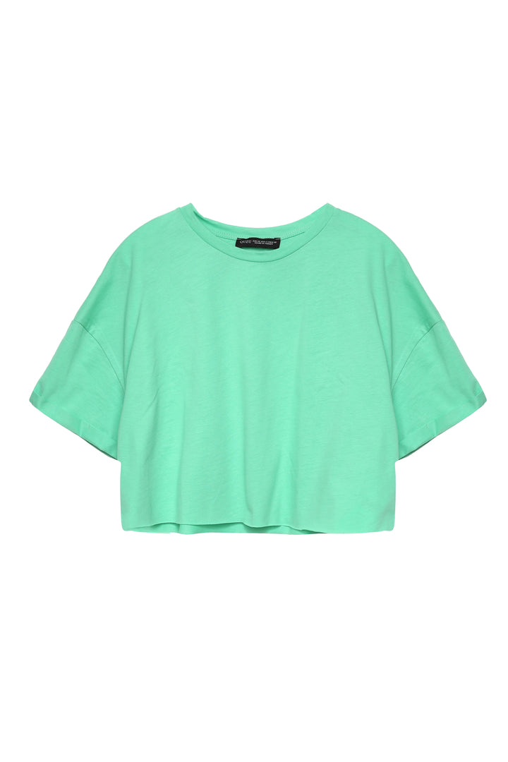 Crop T-Shirt Apple Mint