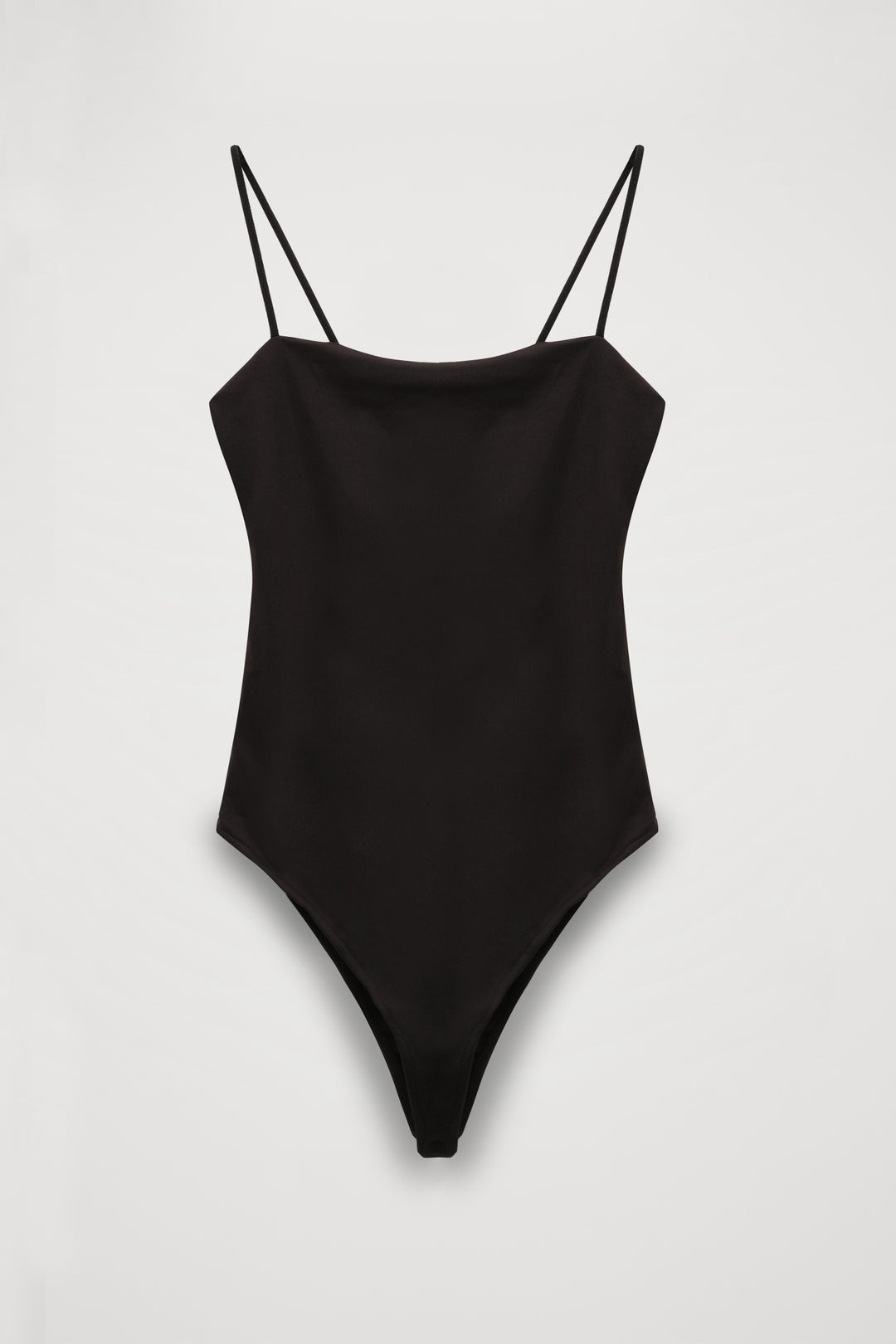 Askılı Bodysuit Siyah