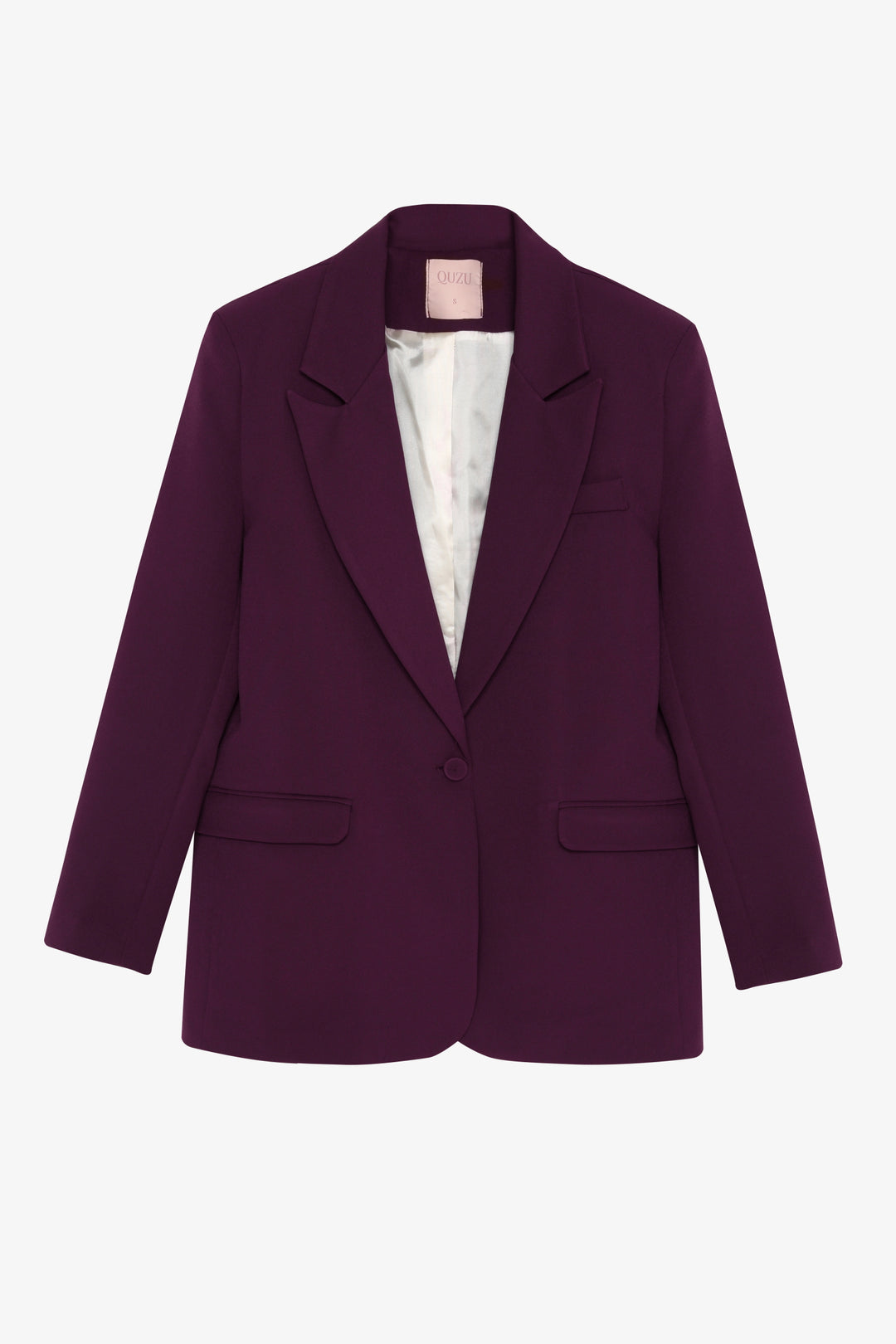 Blazer Ceket Mürdüm