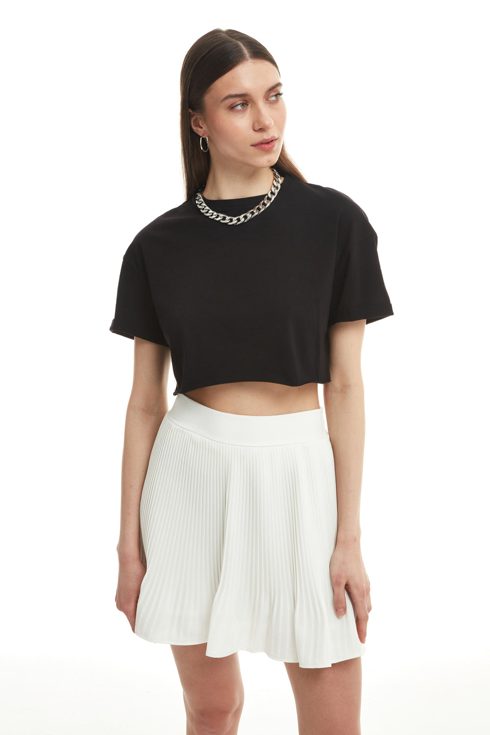 Crop T-Shirt Black