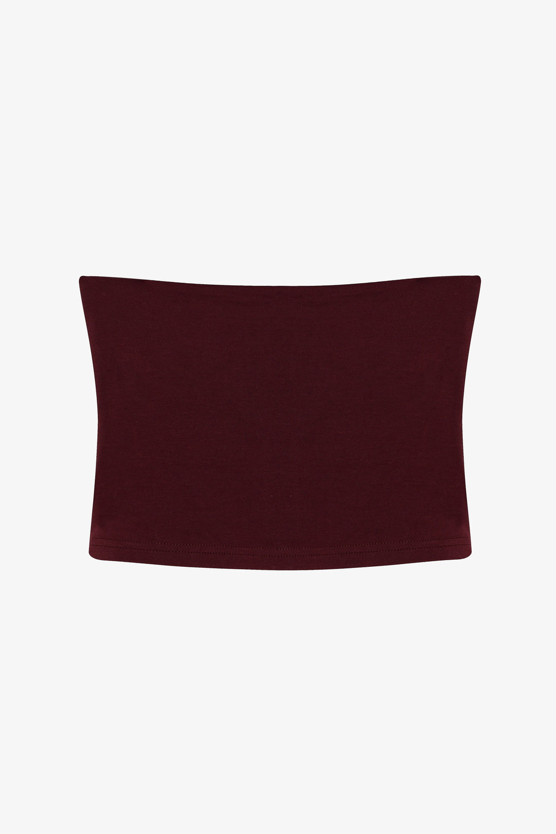 Basic Büstiyer Bluz Bordo