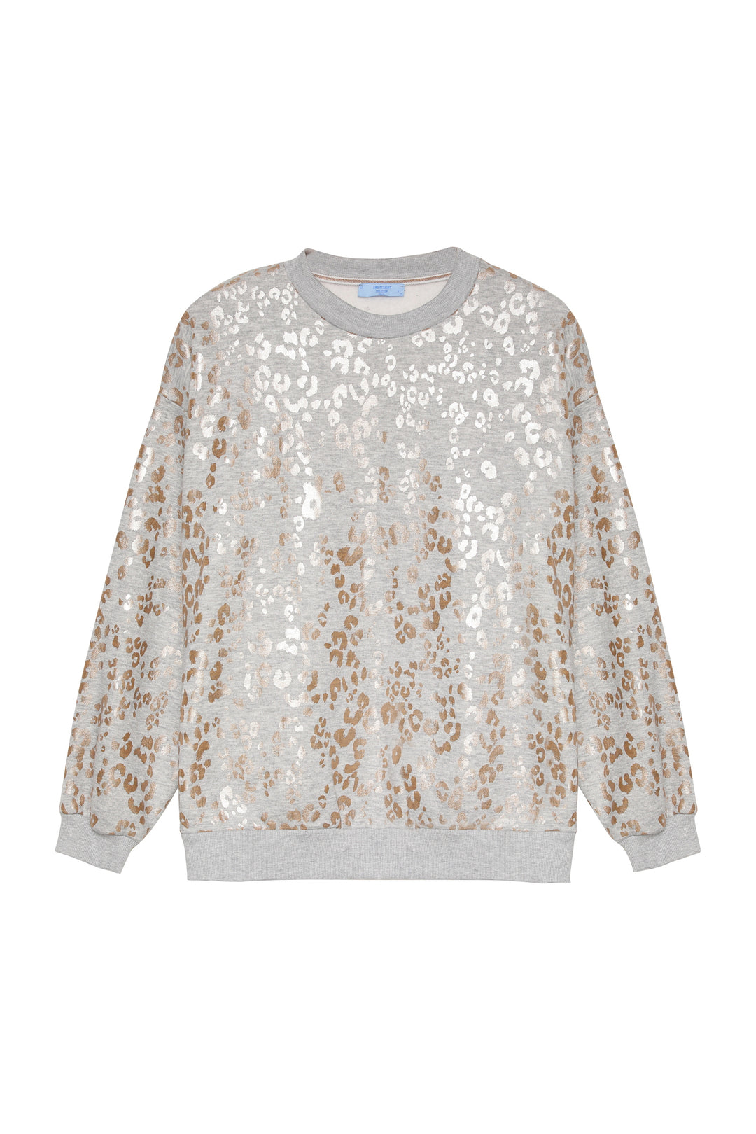 Folyo Benek Baskılı Sweatshirt Grimelanj
