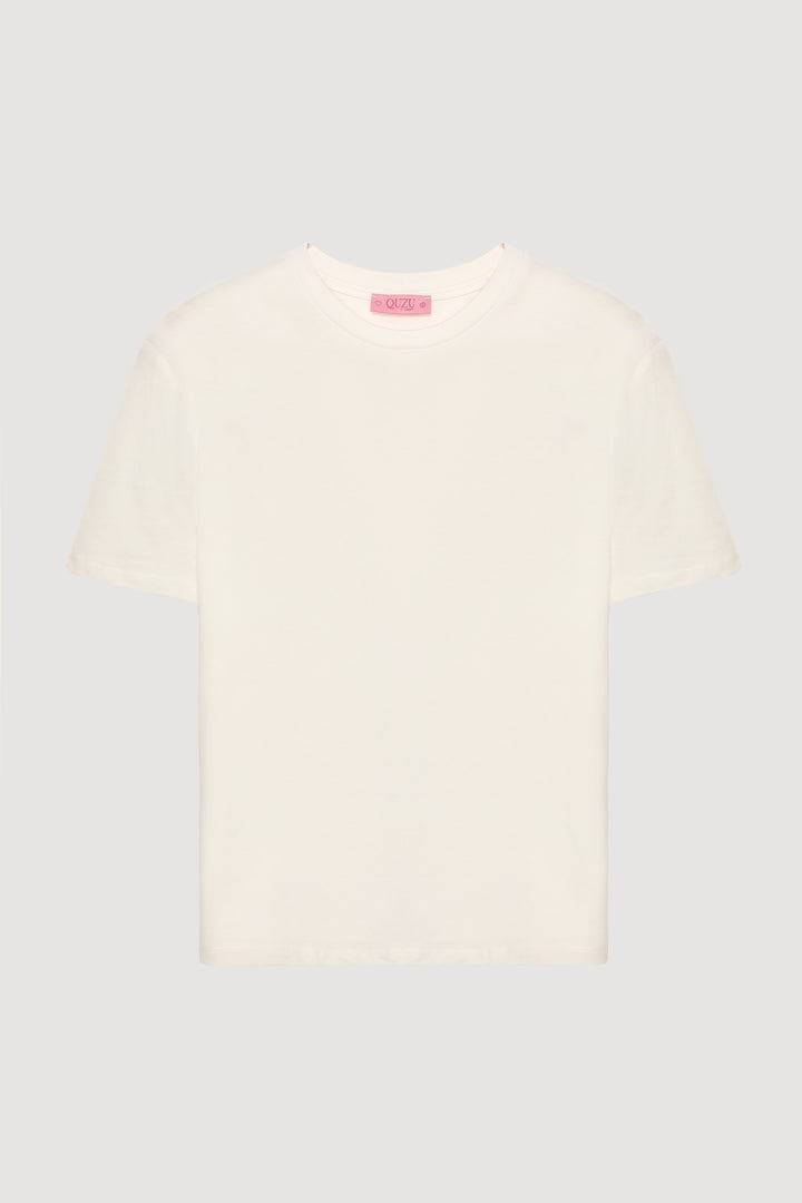 Oversize Basic Tişört 3 lü Paket Siyah/Ekru/Kahverengi