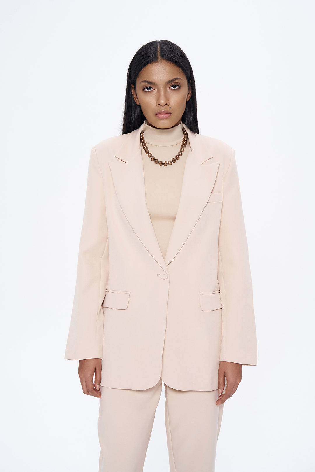 Blazer Jacket Beige