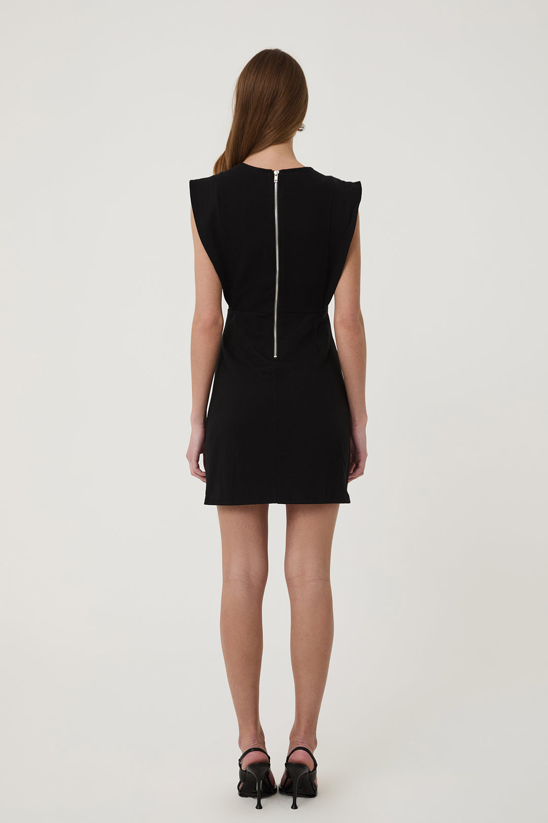 Flywheel Gabardine Dress Black