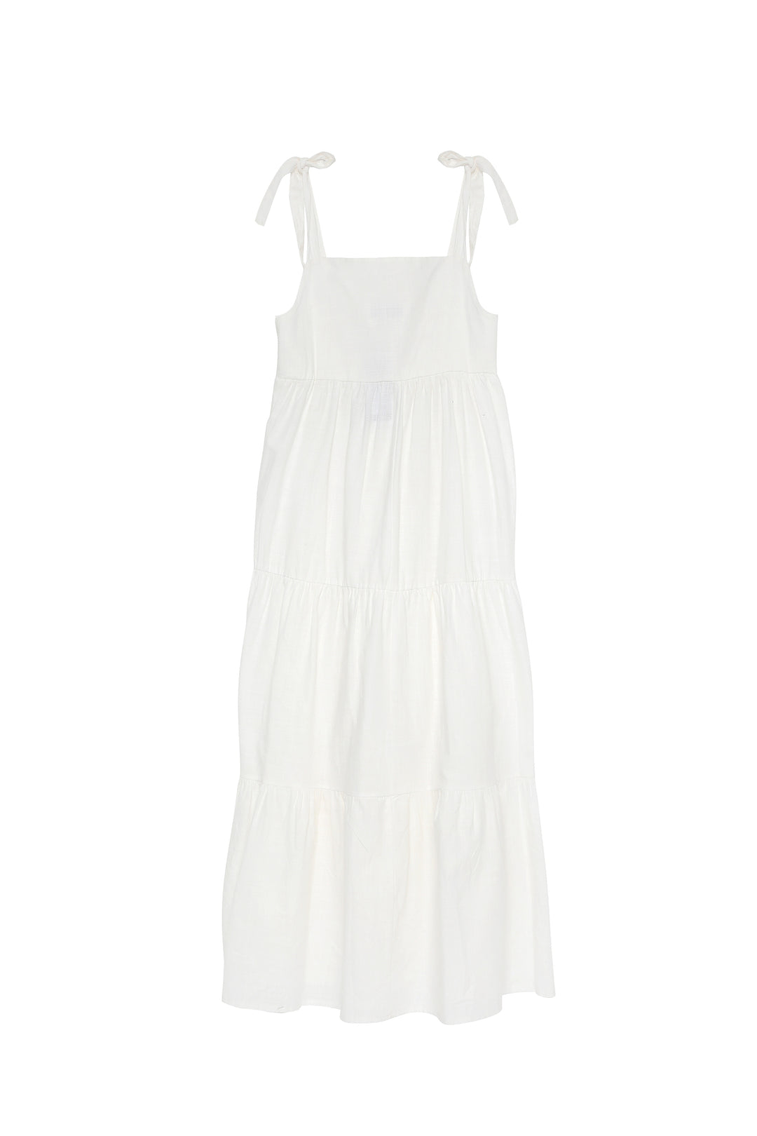 Strapless Long Dress Ecru