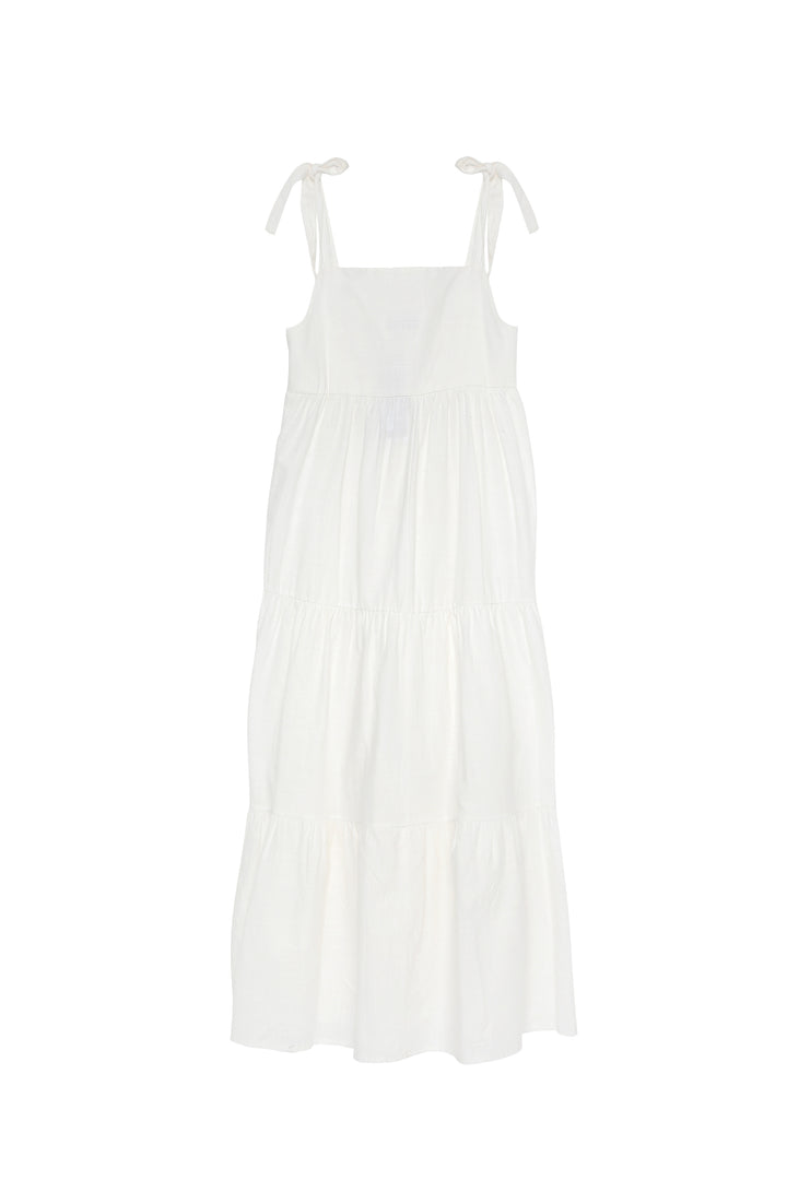 Strapless Long Dress Ecru