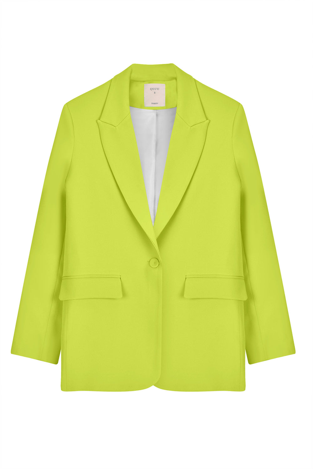 Blazer Jacket Neon Green