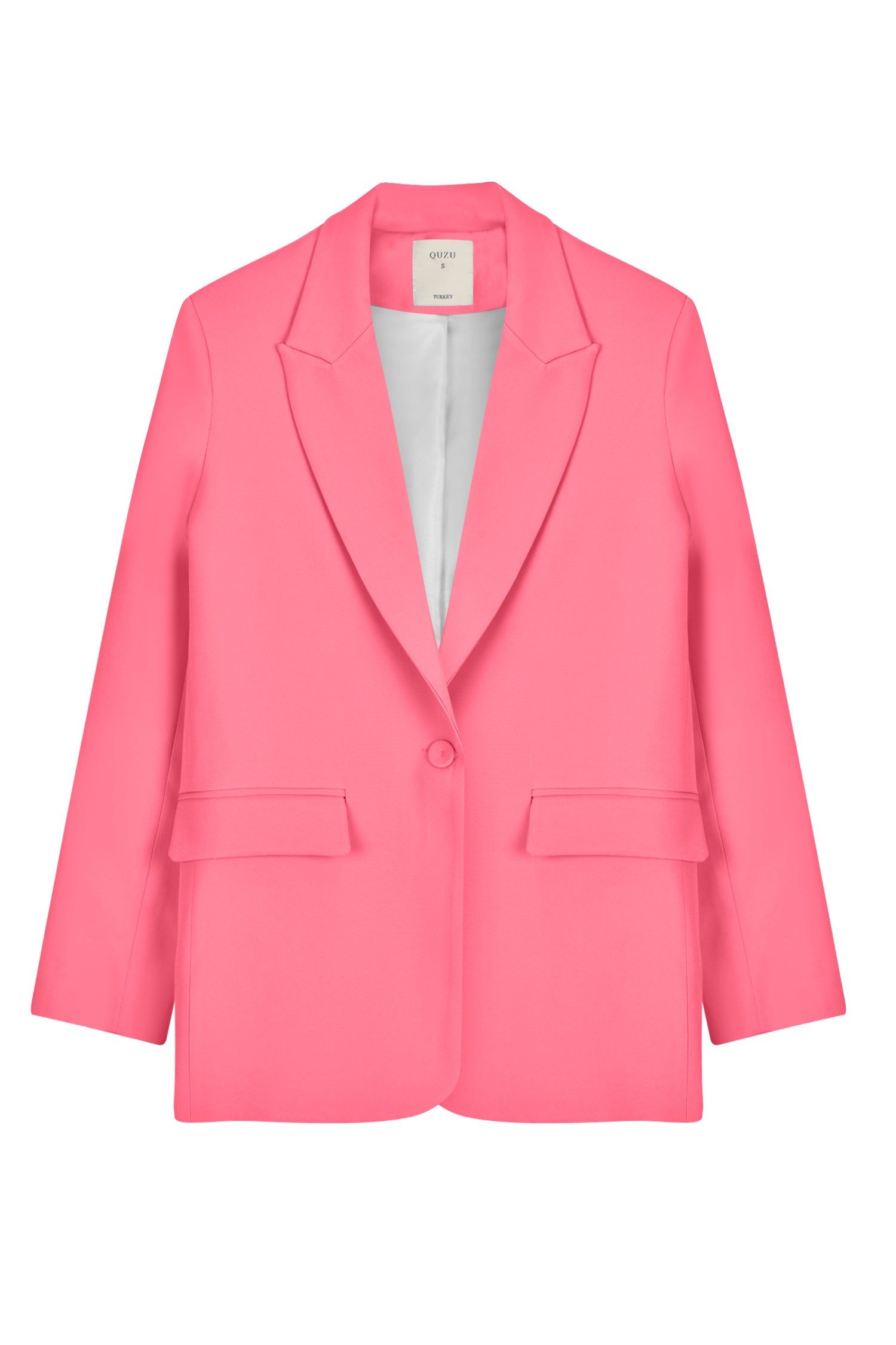 Blazer Jacket Neon Pink