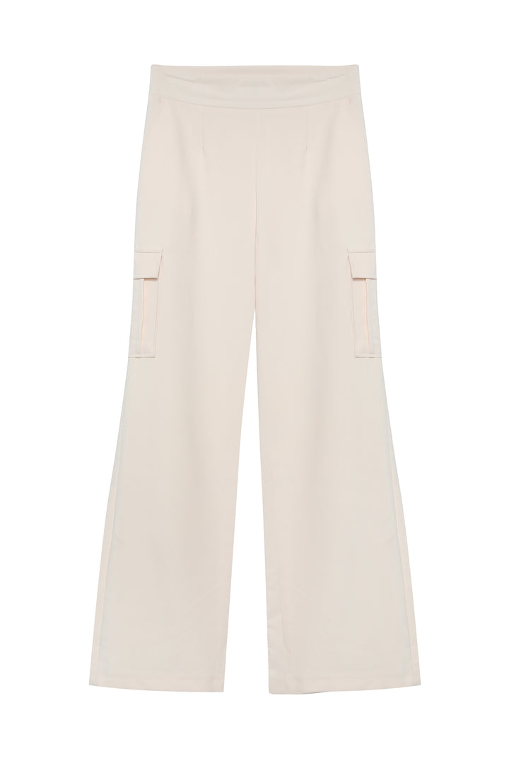 Bol Paça Kargo Pantolon Kemik