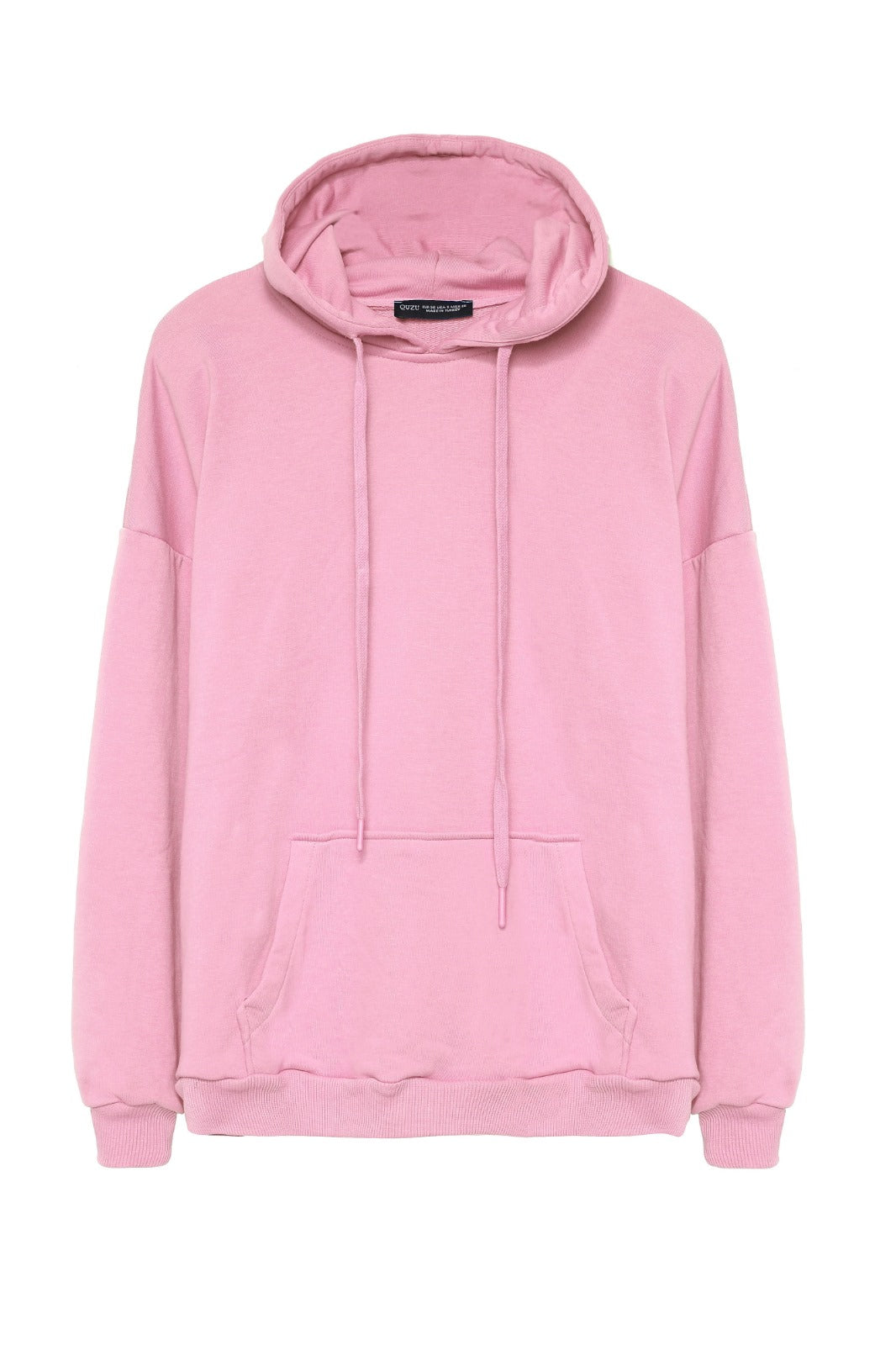 Oversize Hoodie Sweatshirt Pink