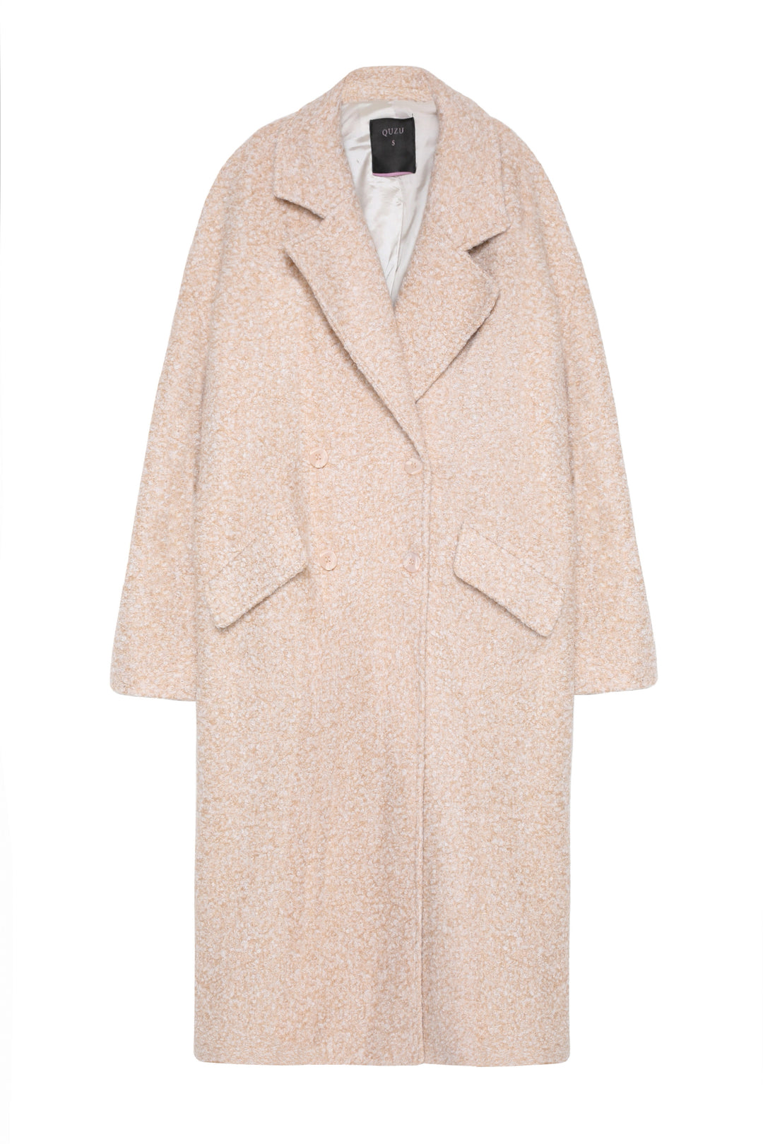 Rhinestone Oversize Coat Stone