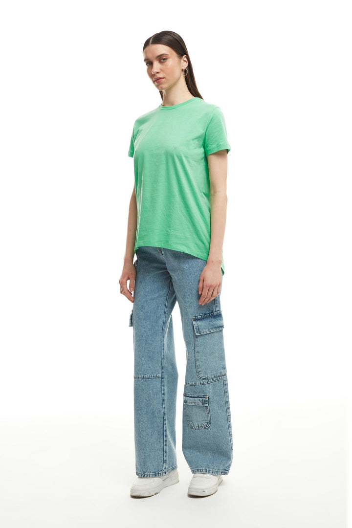 Short Sleeve Basic T-Shirt Apple Mint