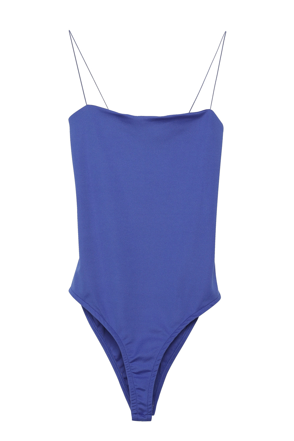 Slim Strap Bodysuit Dark Blue