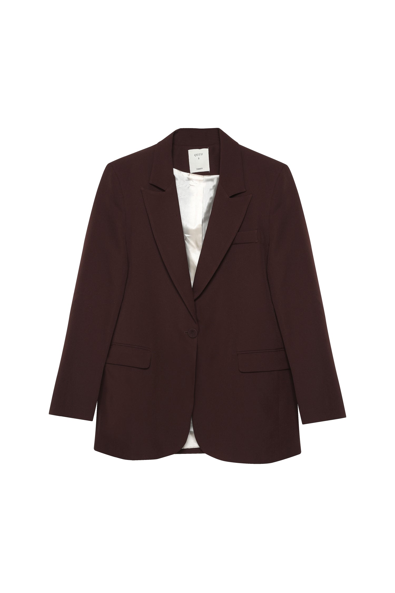 Blazer Jacket Dark Brown