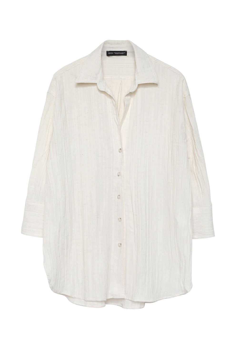 Fakir Cufflinked Shirt Natural