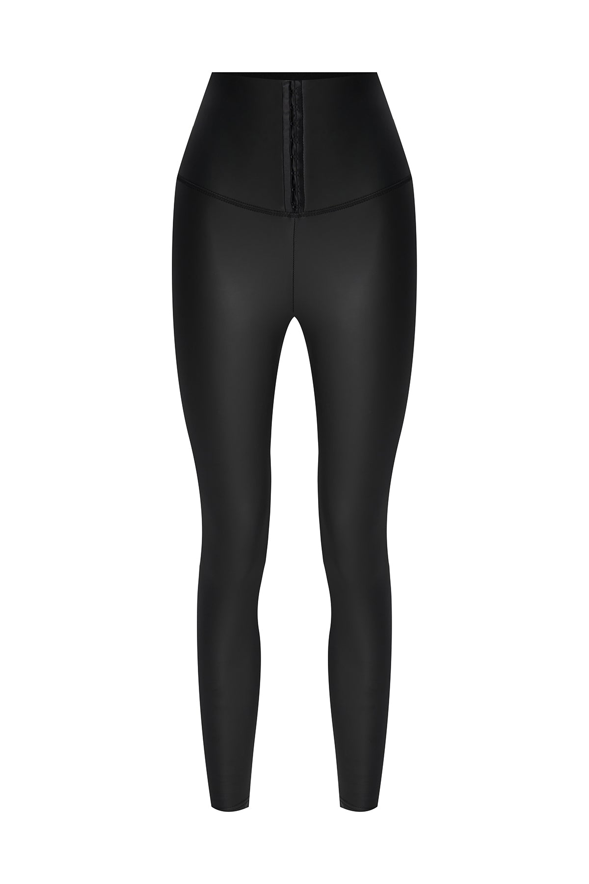 Agraph Detailed Leggings Black