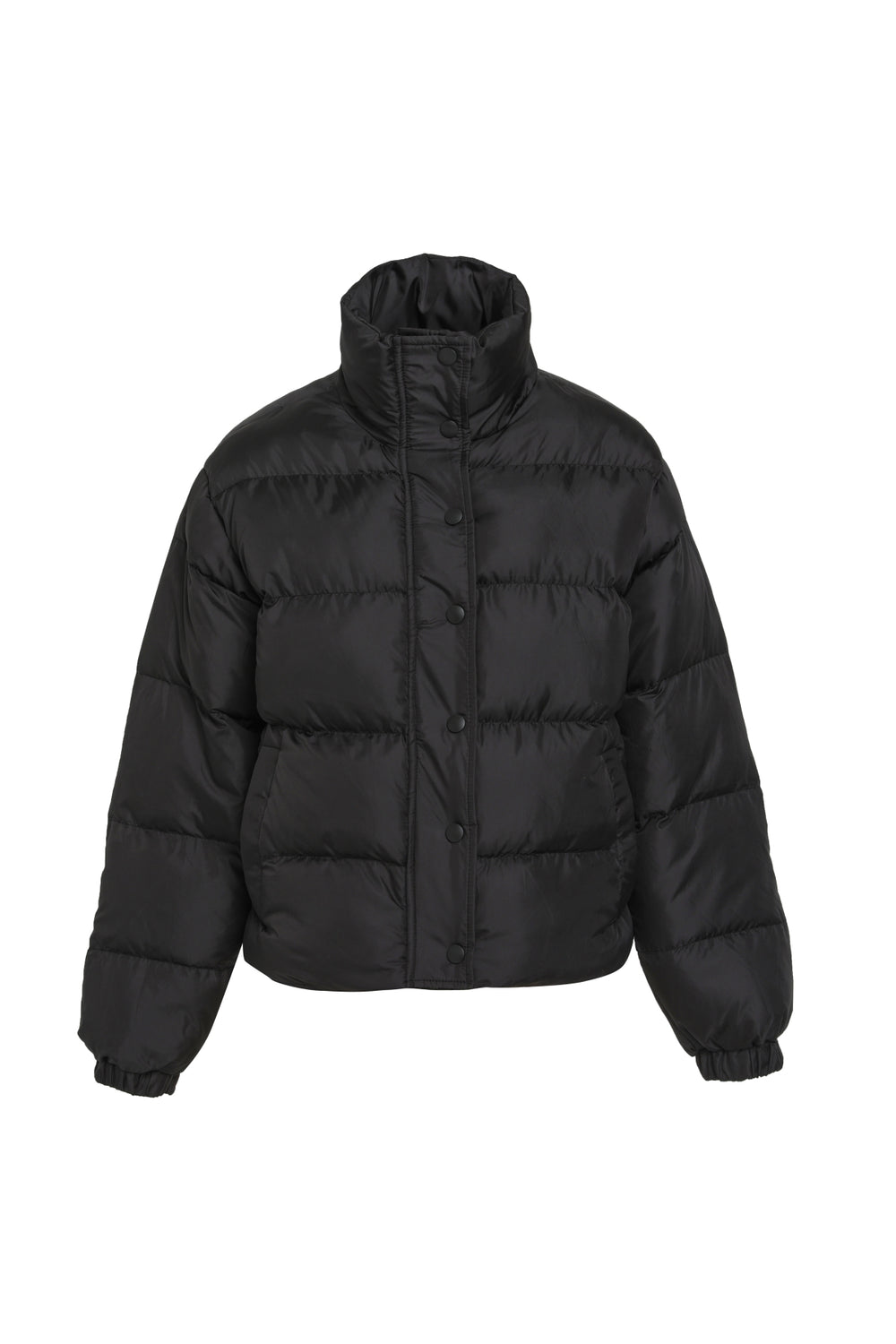 Short Down Jacket Black