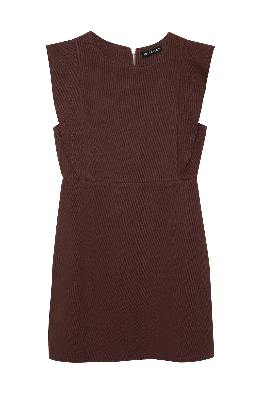 Flywheel Gabardine Dress Brown