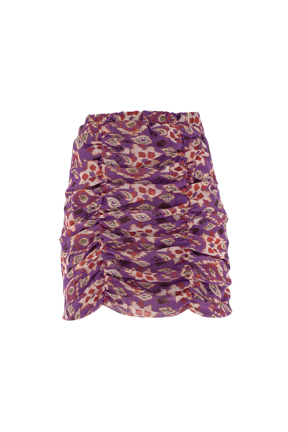 Pleated Mini Skirt Lilac