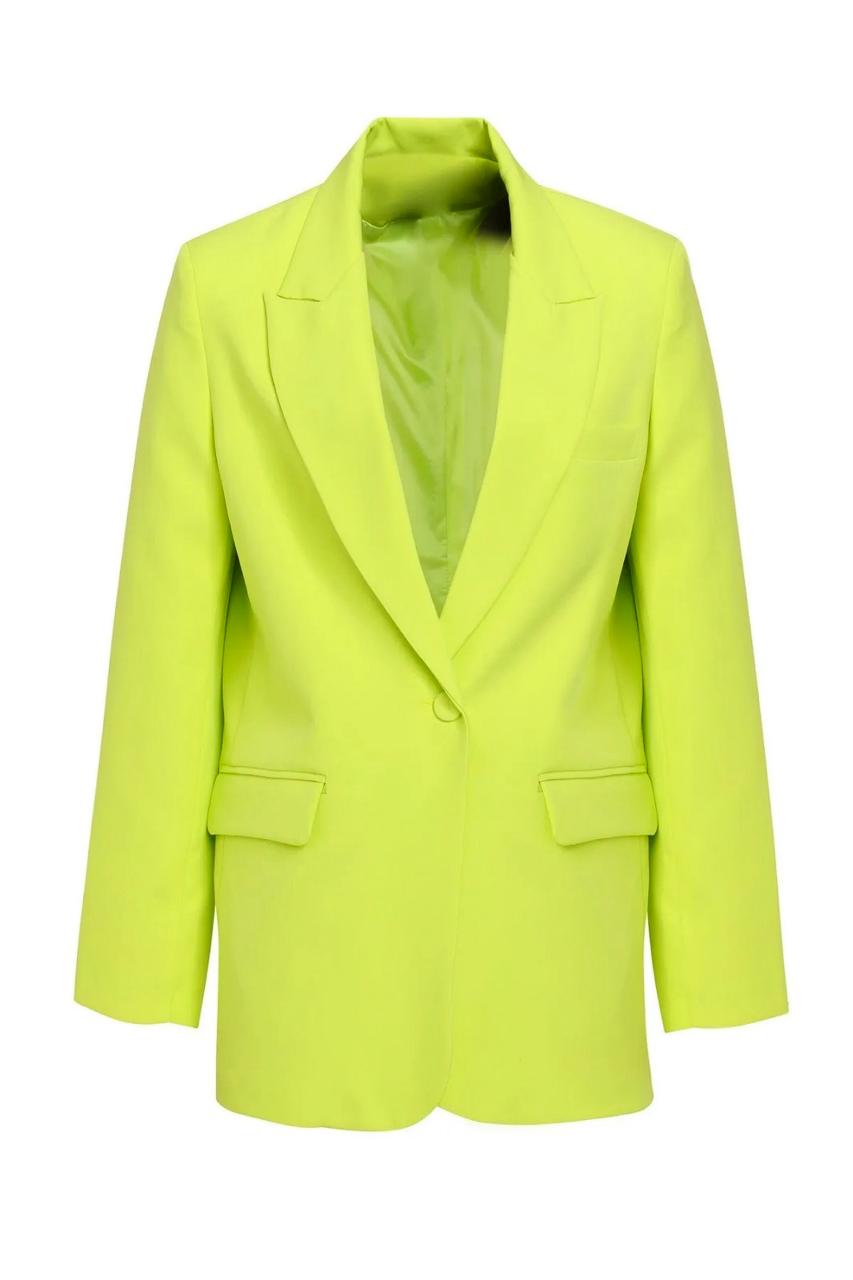 Blazer Ceket Açık Yeşil