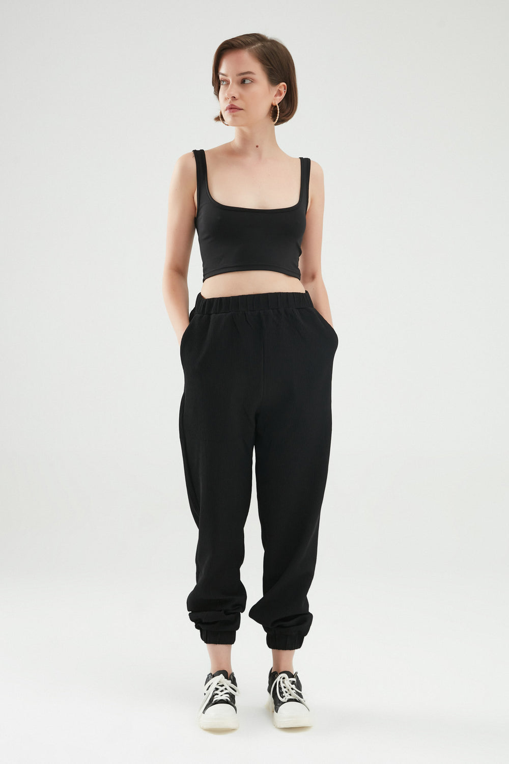 Roving Jogger Pants Black