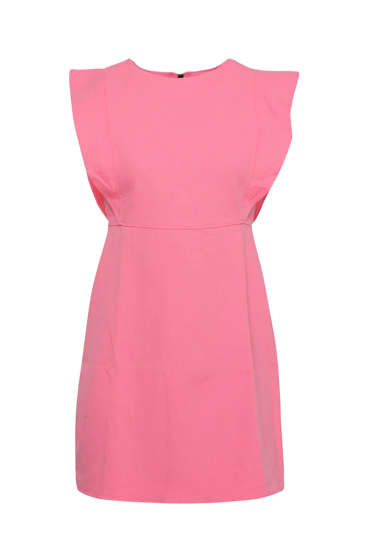 Flywheel Gabardine Dress Candy Pink