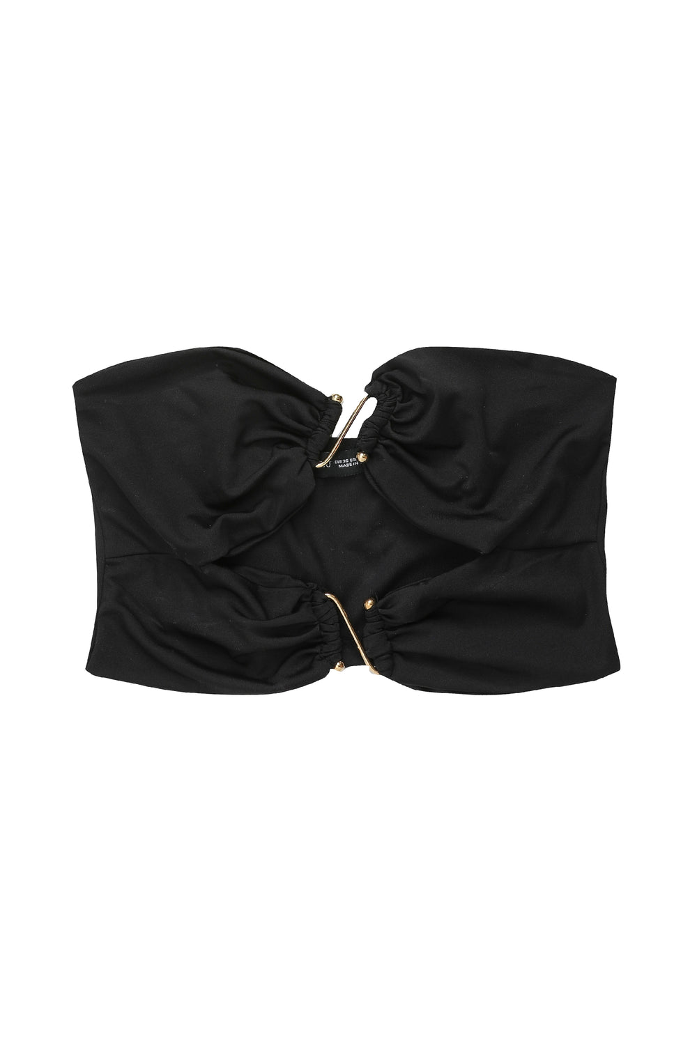 Low-Cut Bustier Bustier Black