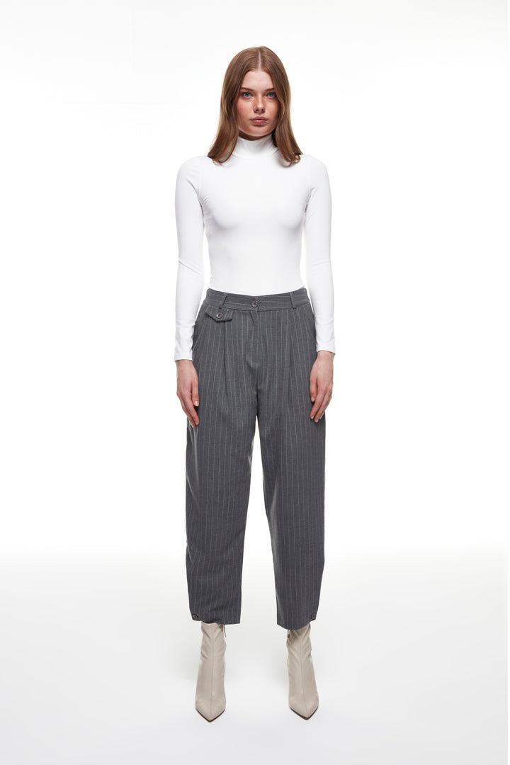 Turtleneck Bodysuit Ecru