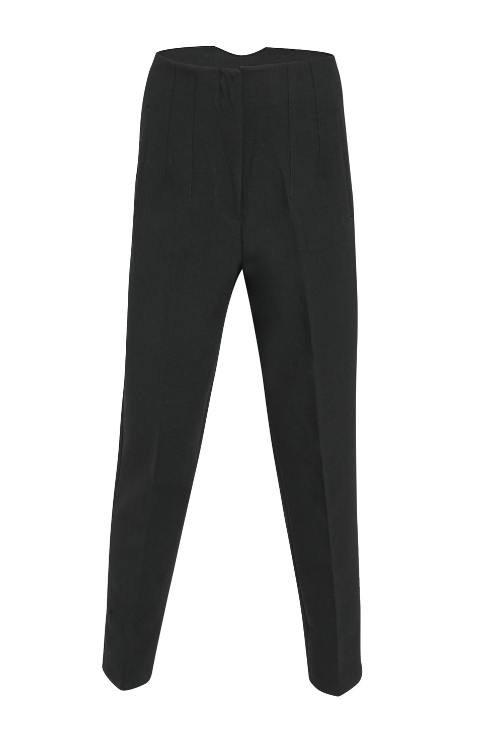 Plier Detailed Trousers Black