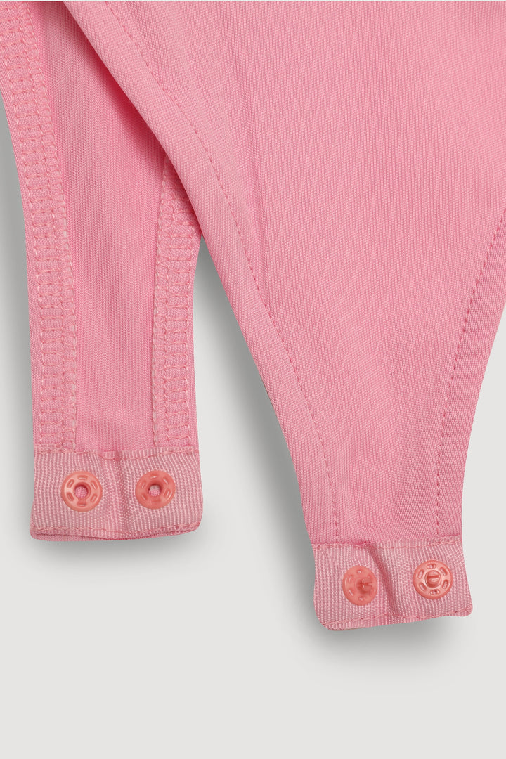 Askılı Bodysuit Pembe
