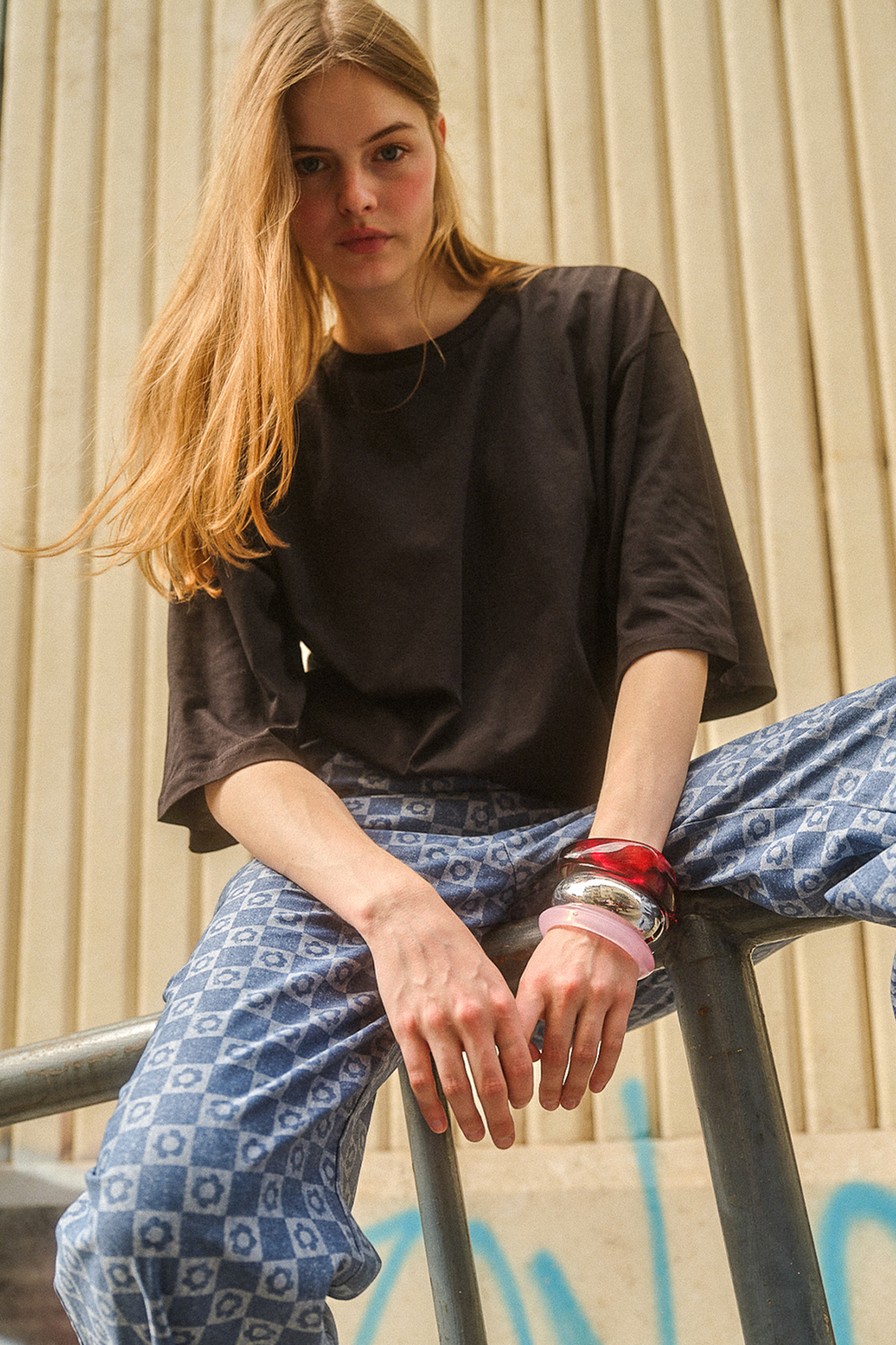 Truvakar Kol Basic Oversize Tişört Siyah