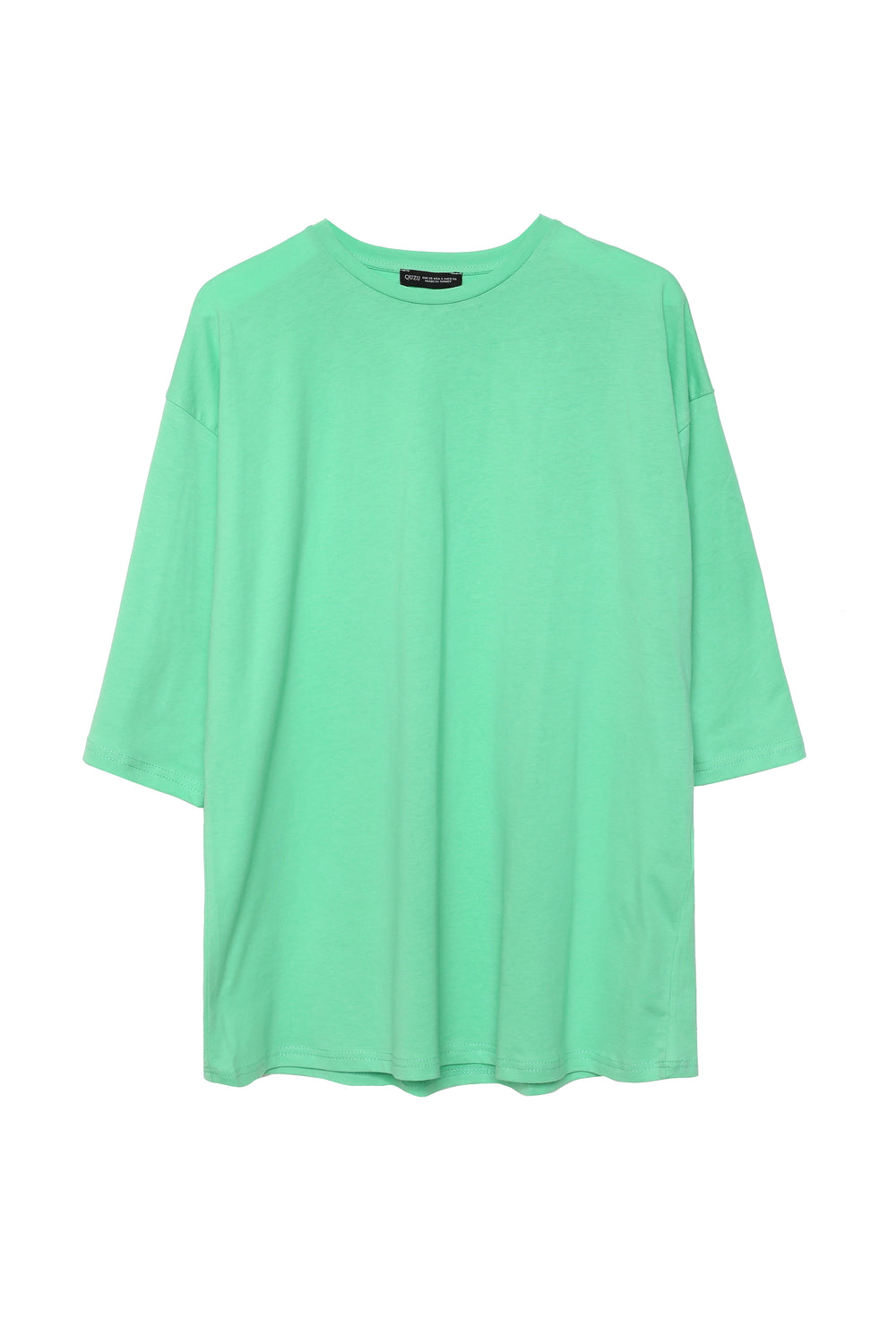 Trojan Sleeve Basic Oversize T-Shirt Apple Mint