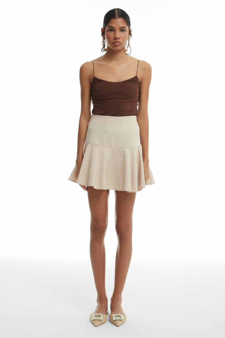 Rope Strap Undershirt Dark Brown