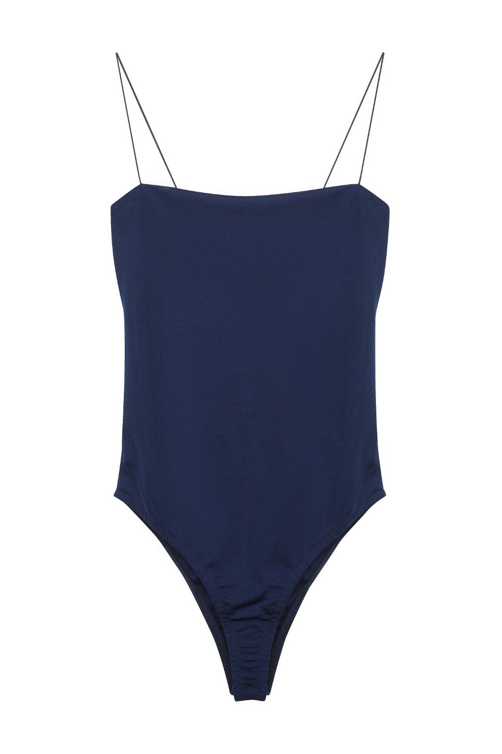 İnce Askılı Bodysuit Lacivert