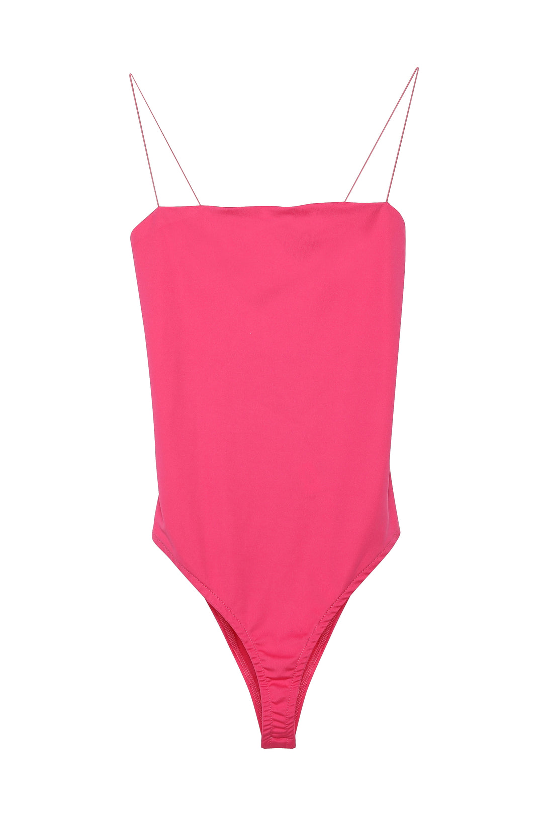 Askılı Bodysuit Fuşya