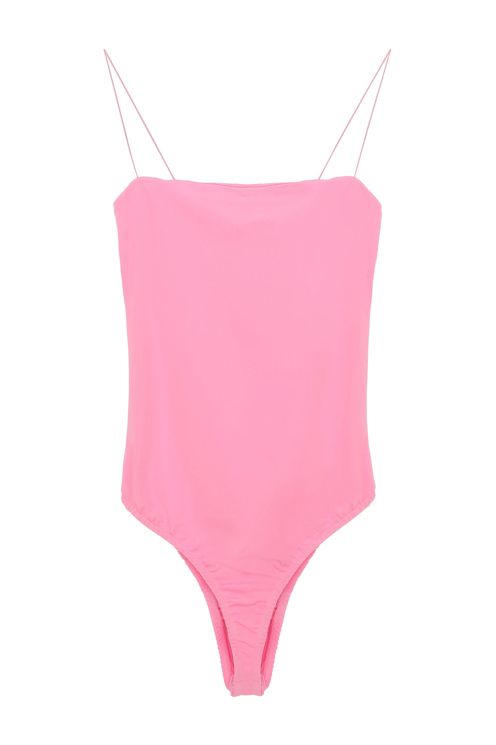 İnce Askılı Bodysuit Pembe