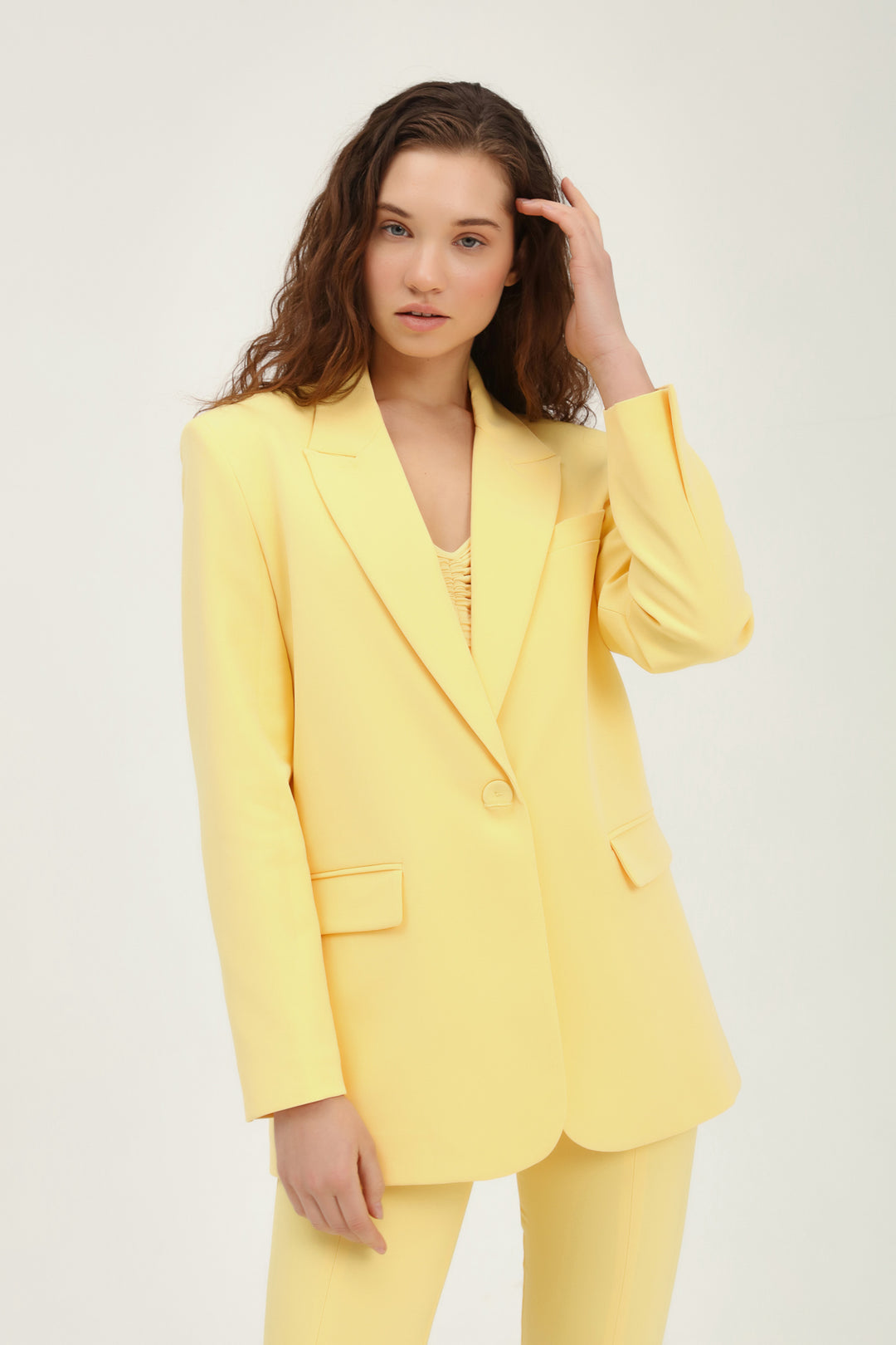 Blazer Jacket Yellow