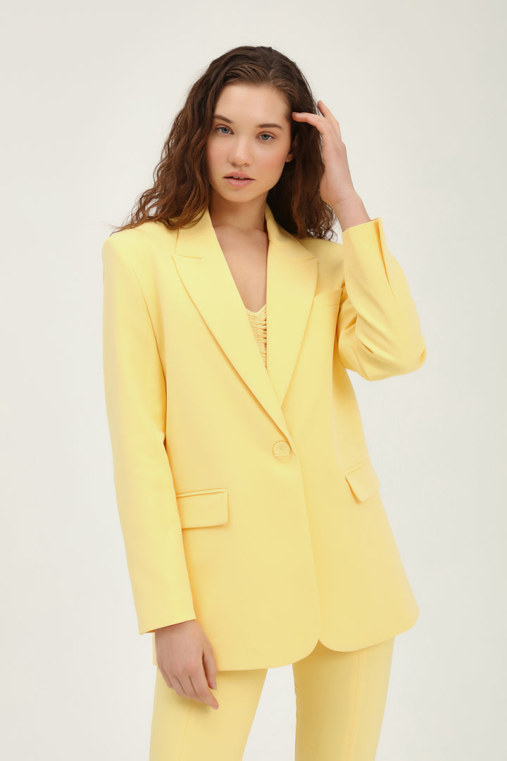 Blazer Jacket Yellow