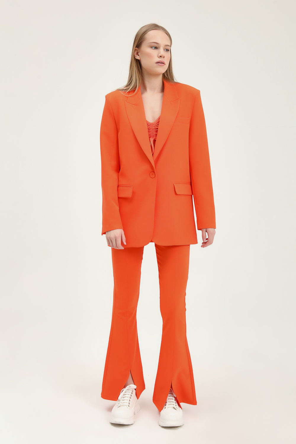 Blazer Jacket Orange