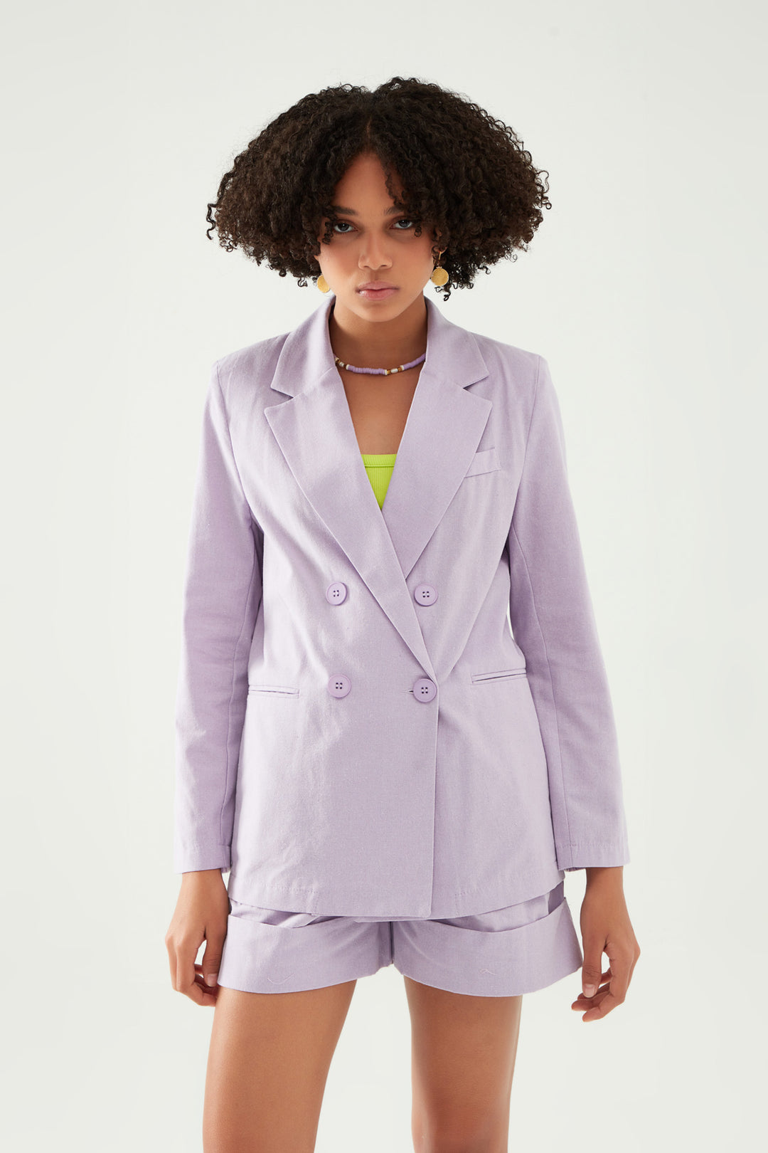 Blazer Jacket Lilac