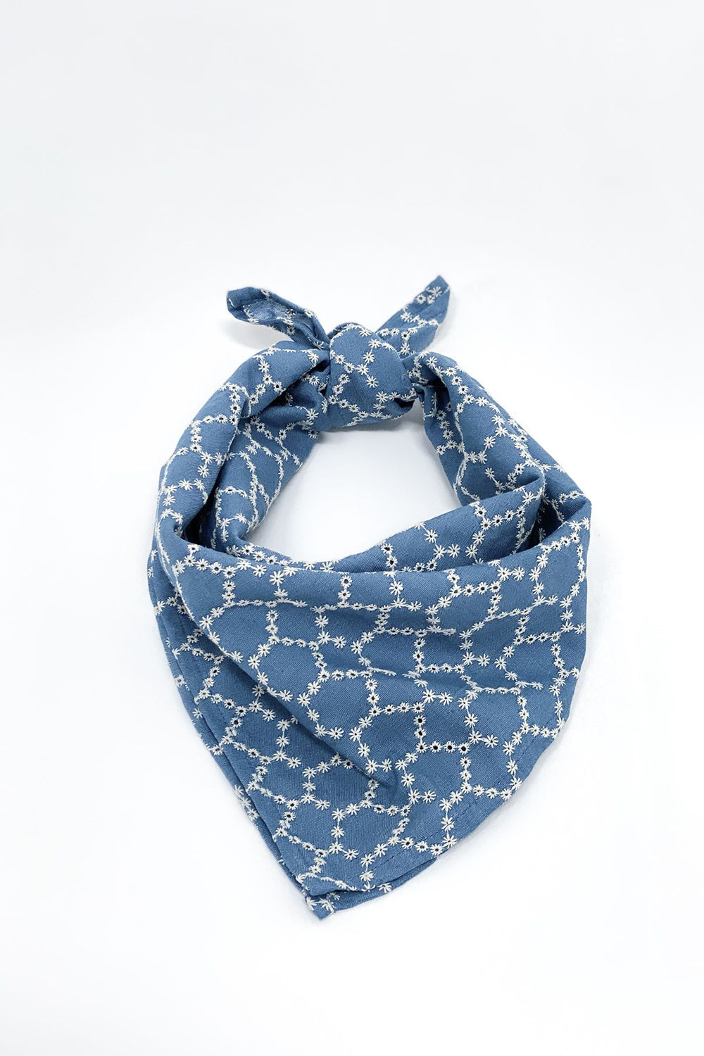 Desenli Bandana Mavi