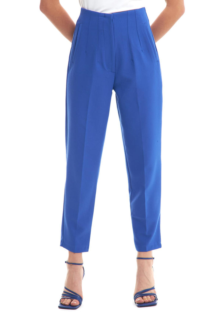 Pens Detaylı Pantolon Koyu Mavi