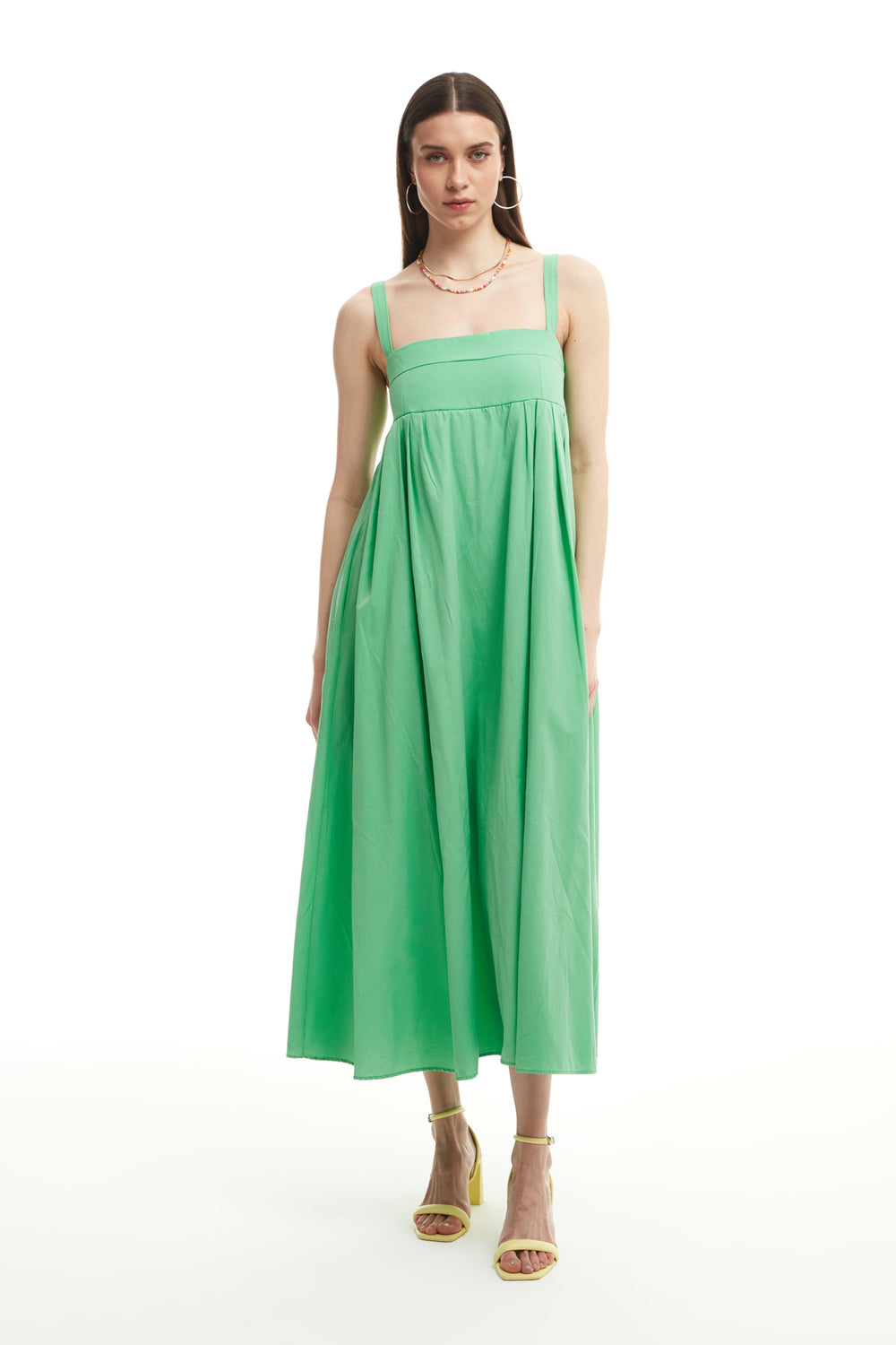 Strapless Long Dress Apple Mint