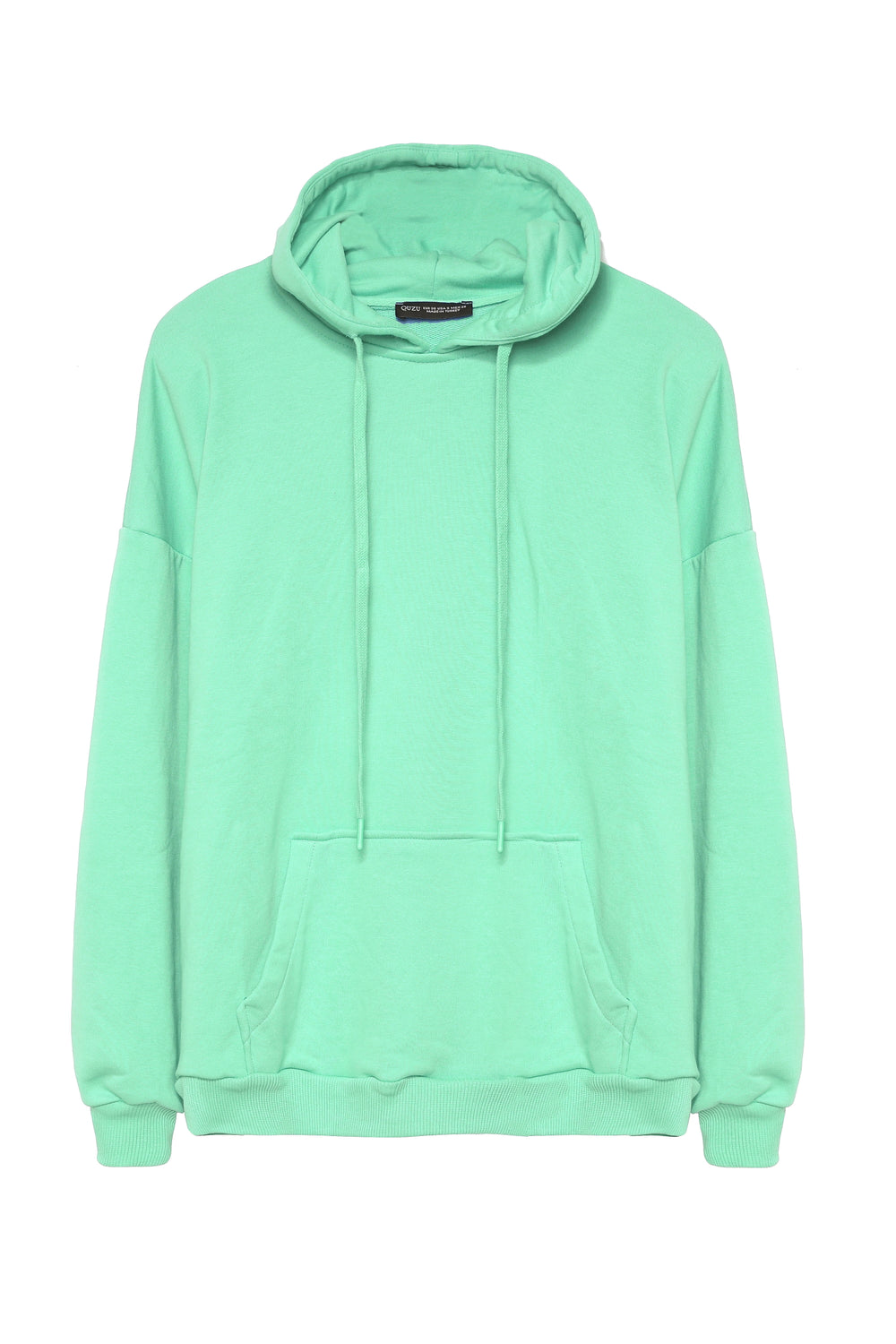 Oversize Kapüşonlu Sweatshirt Apple Mint