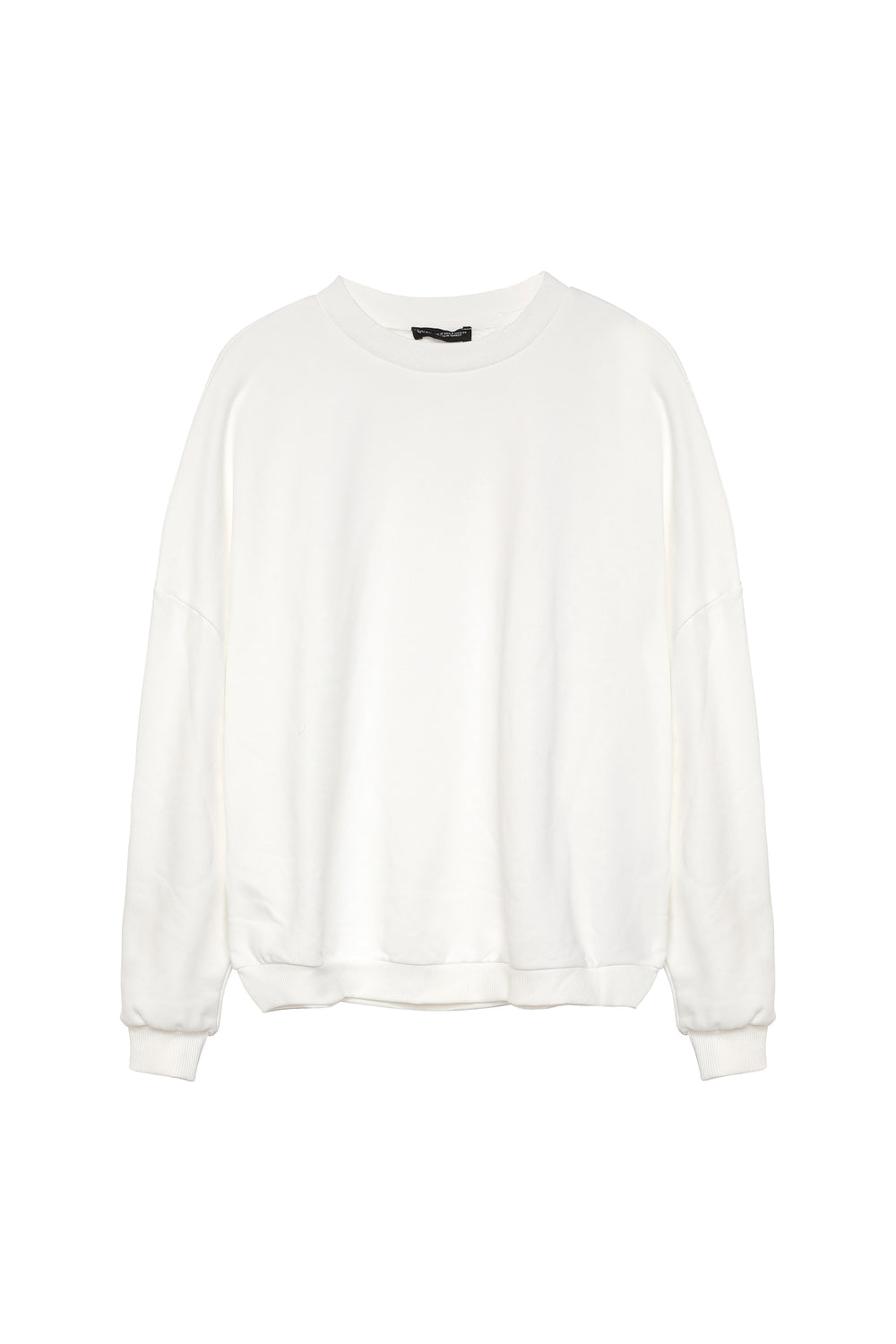 Crew Neck Oversize Sweatshirt Ecru