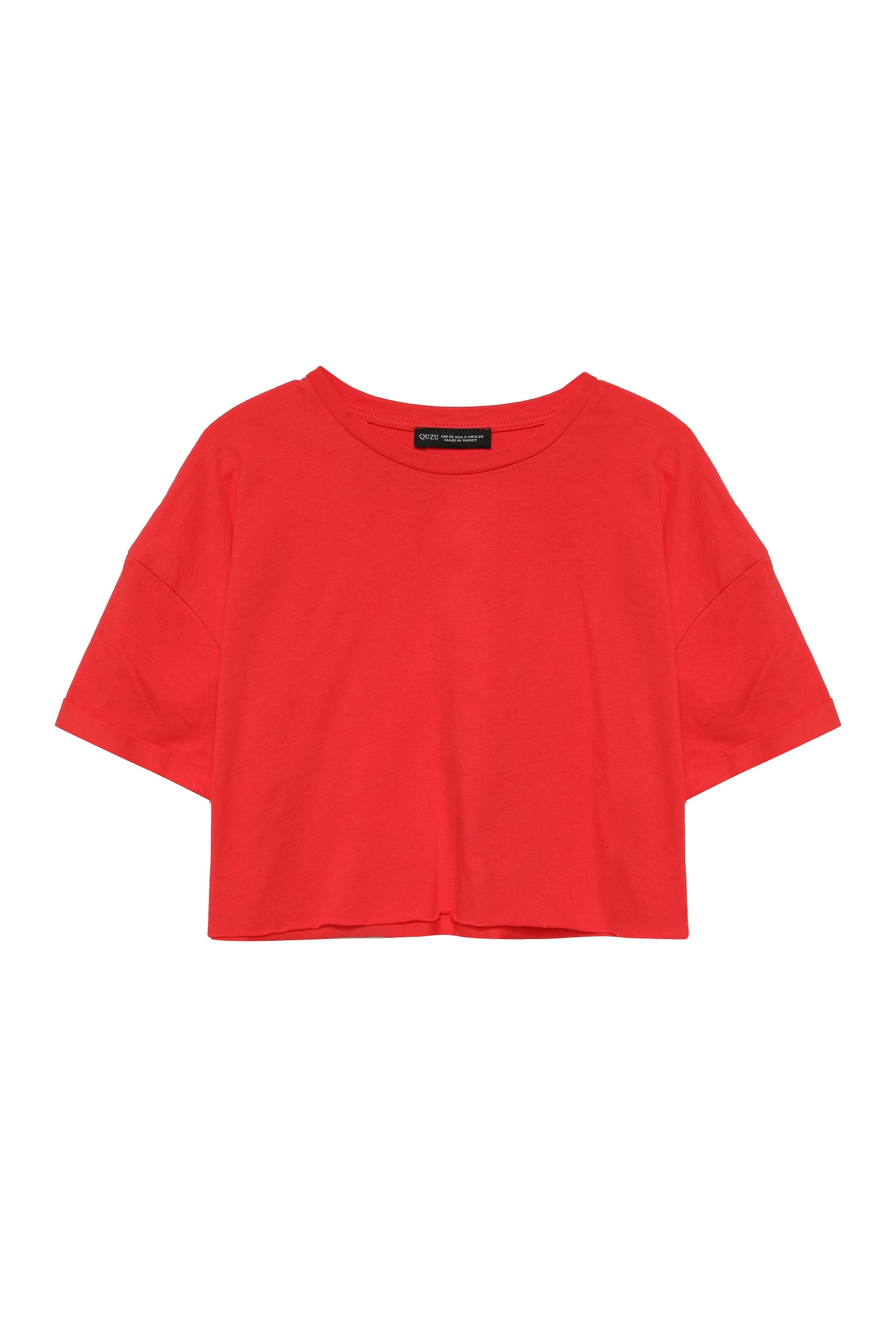 Crop T-Shirt Coral