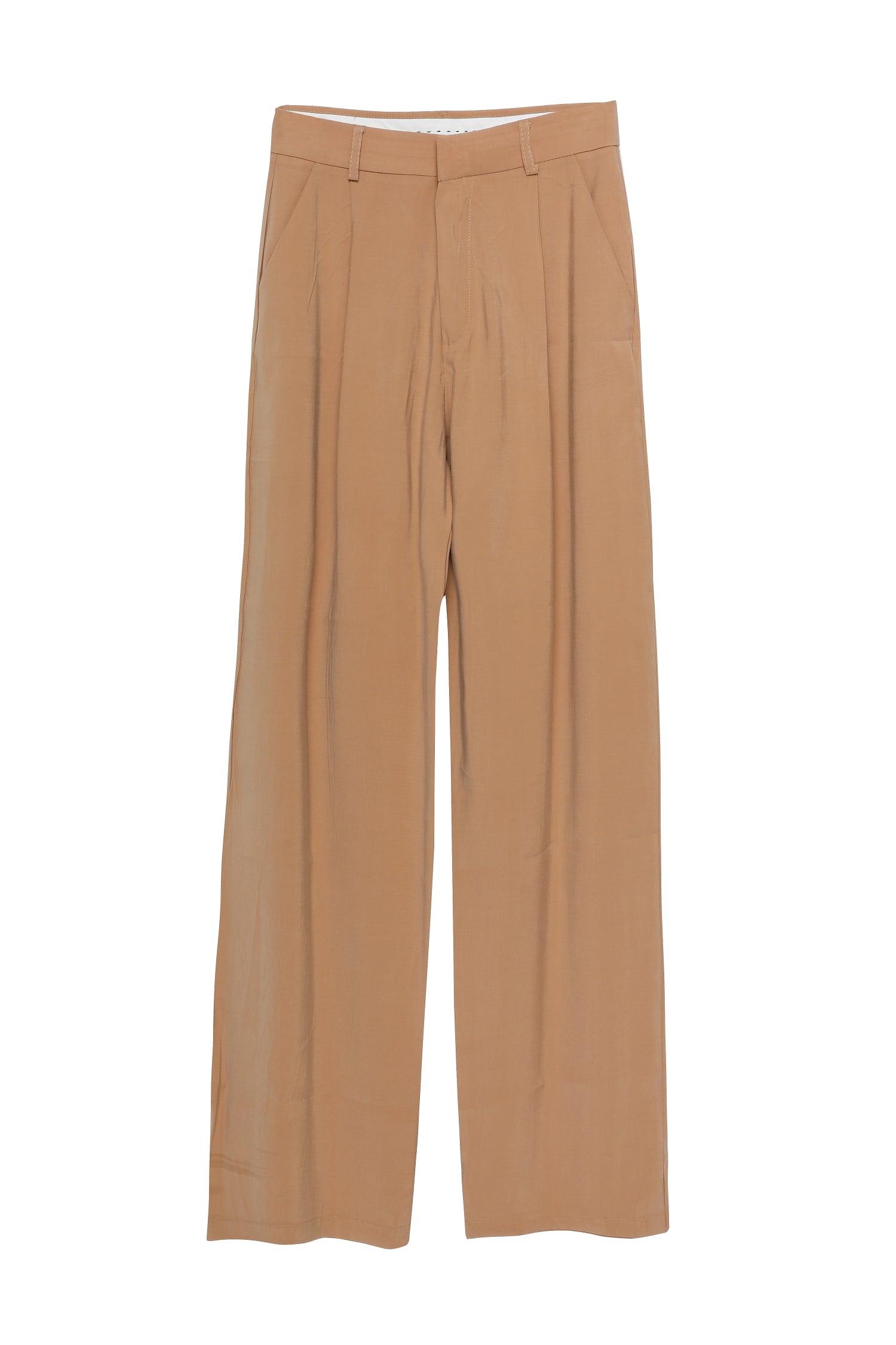 Palazzo Fabric Trousers Stone